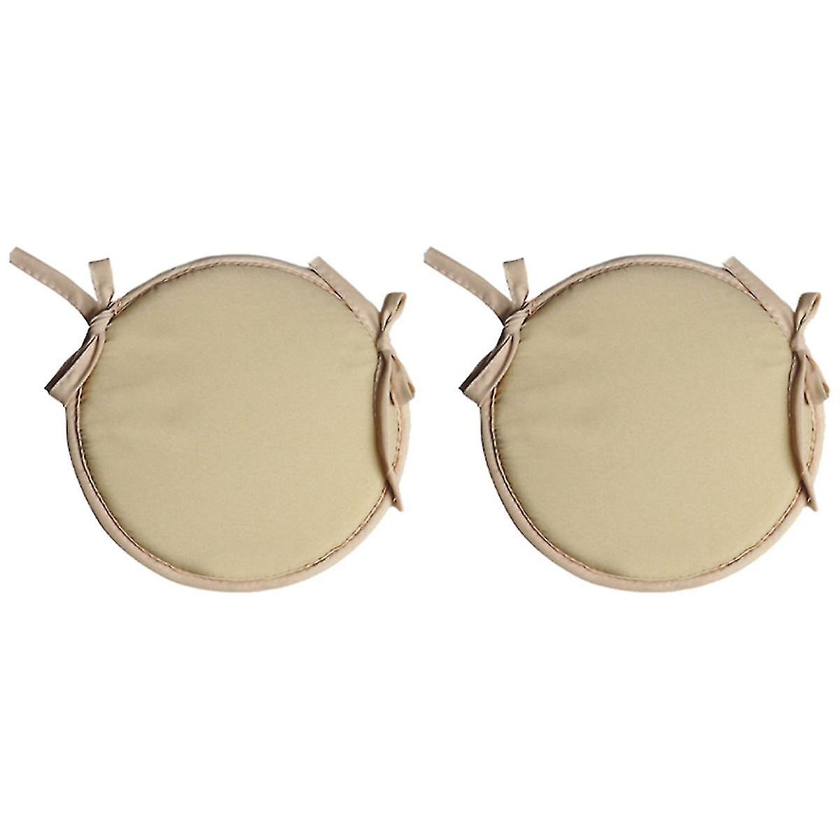 Pyöreä tuoli istuintyynyt, 2 kpl pyöreät vedenpitävät tuolityynyt sisätilojen ulkopuutarharuokailuun