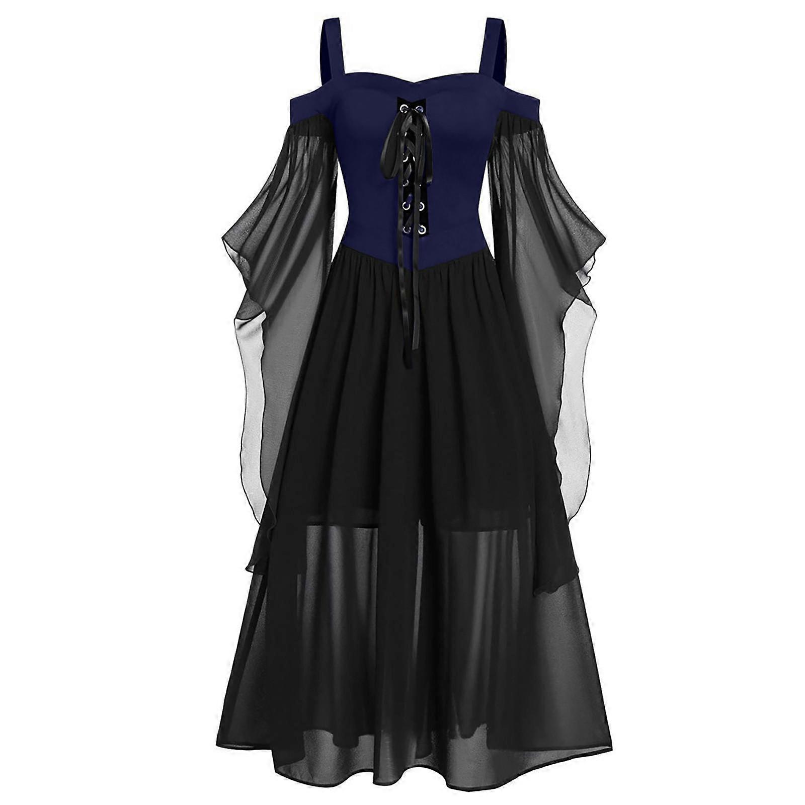 Manche papillon femme Halloween Robe gothique