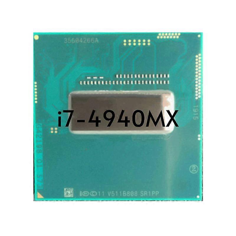 Core i7-4940MX CPU - Socket PGA 988B 4 Cores 8 Threads 3.1GHz 8MB L3 Cache 57W.