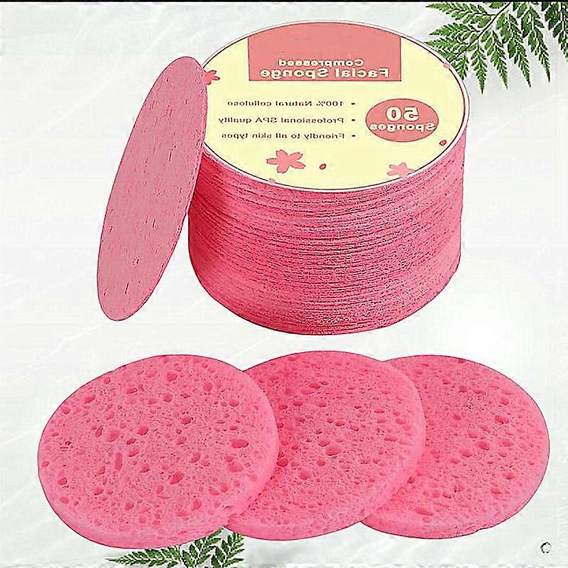 Compressed Facial Sponges for Daily Cleansing and Gentle Exfoliating