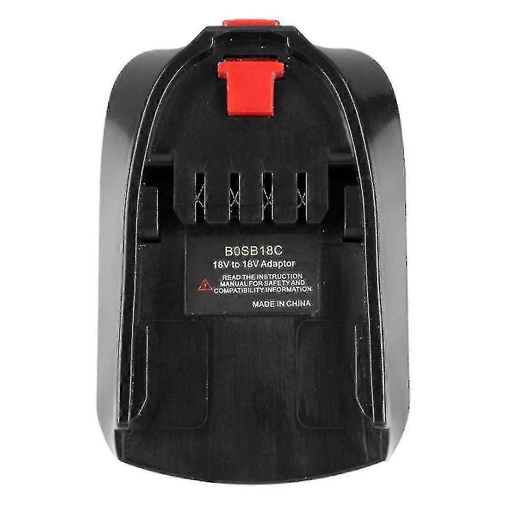 Adapter konwerter Bosb18c Użyj kompatybilnego akumulatora litowo-jonowego Bosch 18v Bat618