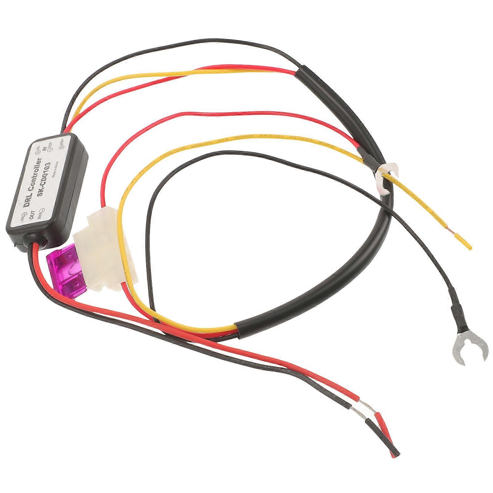 Led Light Controller Daytime Running Light Automatic Dimmer DRL Relay Module Box Accessory