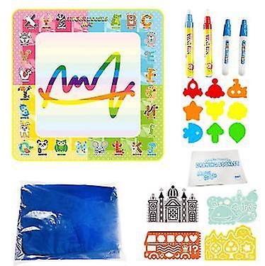 100*100 Large Size Water Canvas, Children's Color Graffiti Writing Blanket Az11467