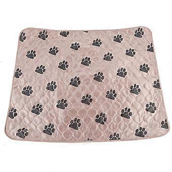 Reusable Waterproof Dog Pee Pad Bed Urine Mat for Pet Dogs Cats M