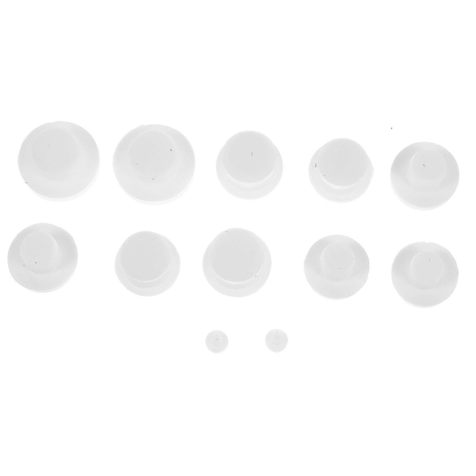 12pcs Silicone Stopper Set Solid Silicone Stopper Replacement Silicone Plugs Bulk for Salt Shakers