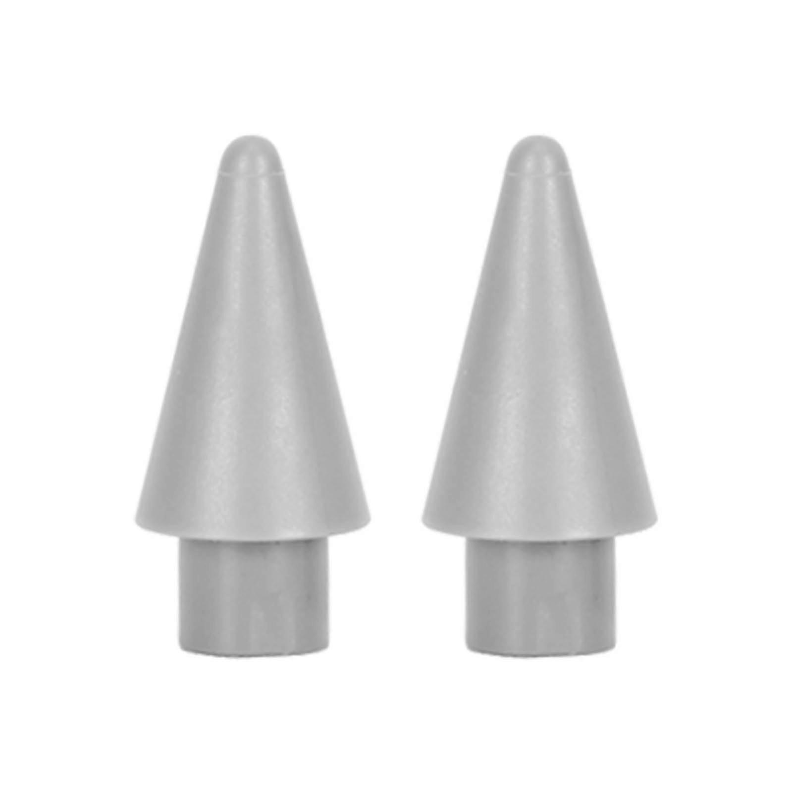 2PCS Replacement Stylus Nibs Professional High Sensitivity Accurate Pencil Tips for M Pencil 2nd Grey