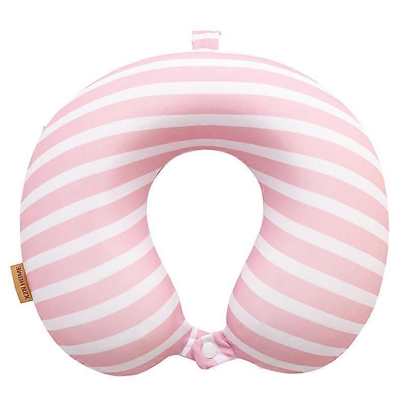 Soft Comfortable Travel Pillow U-shaped Summer Memory Foam Ice Silk Afternoon Nap Pillow