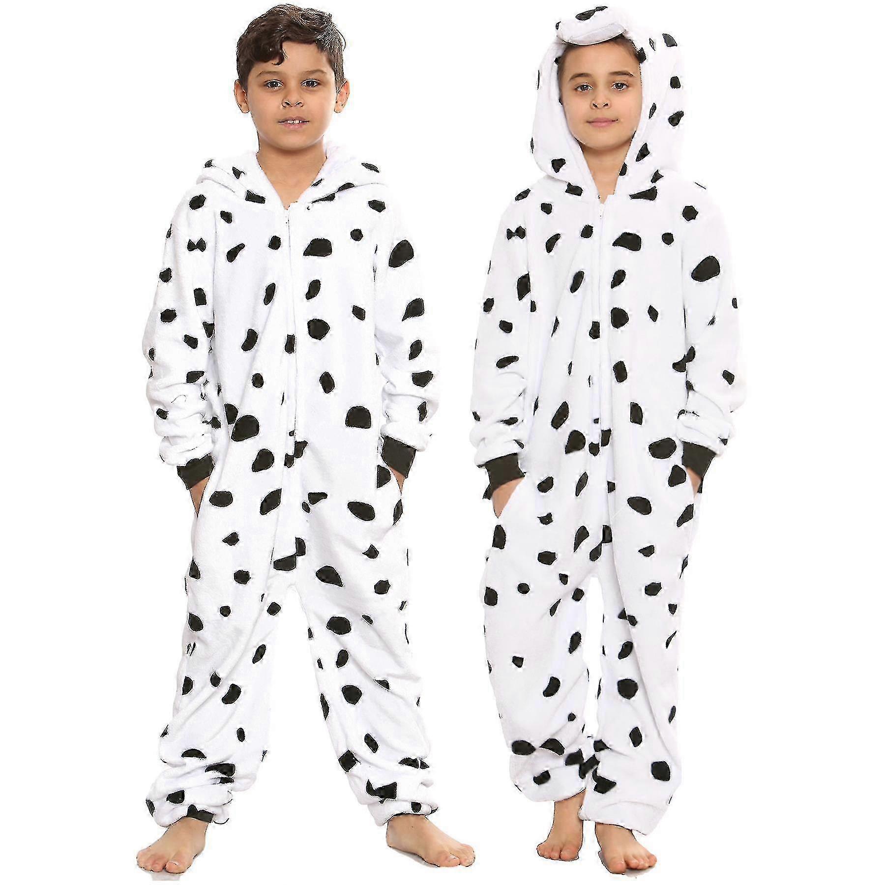 Unisex Dalmatian Animal Sie Pyjamas Set