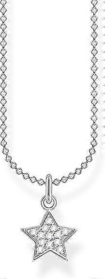 Star necklace length 38-45 cm