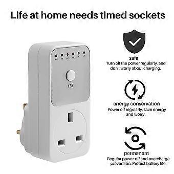 Smart Control Countdown Timer Switch Plug-In Socke... – Grandado - Foto 8