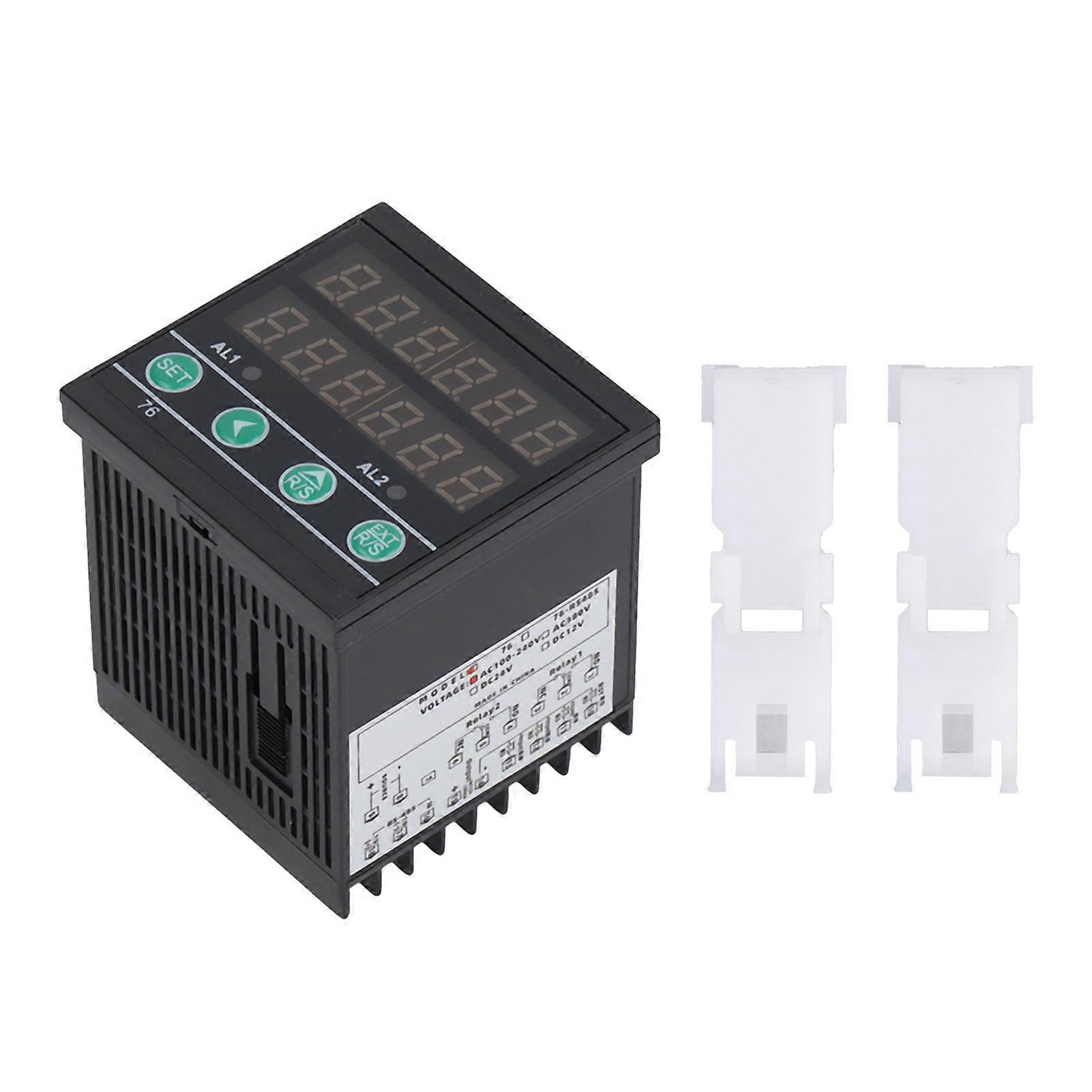 BERM 6 Digit Multifunctional Counter Industrial Assembly Line LED Digital Display Timer Meter 100?240VAC