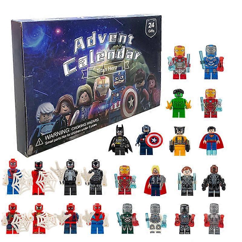 Anime Advent Calendar 24pcs/set Φιγούρες δράσης PVC Μοντέλο Χριστούγεννα Advent Ημερολόγιο Αντίστροφη μέτρηση Παιχνίδι δώρο