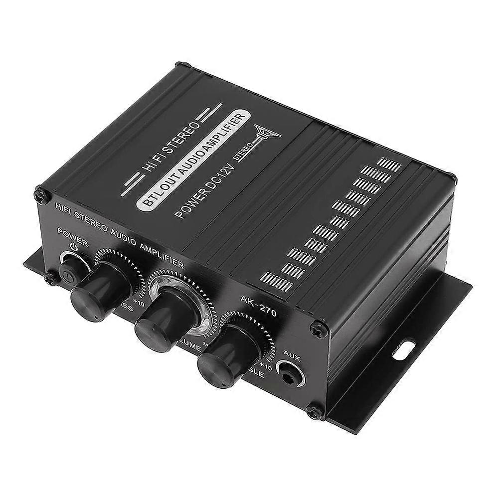 Wzmacniacz mocy Audio Karaoke Wzmacniacz kina domowego 2-kanałowy wzmacniacz klasy D Wejście USB / SD AUX