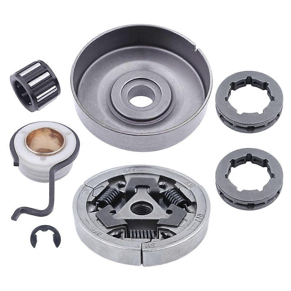 Chainsaw Clutch Drum Sprocket for MS361 MS440 MS461 MS460 044 046 Replacement Parts with Worm Gear