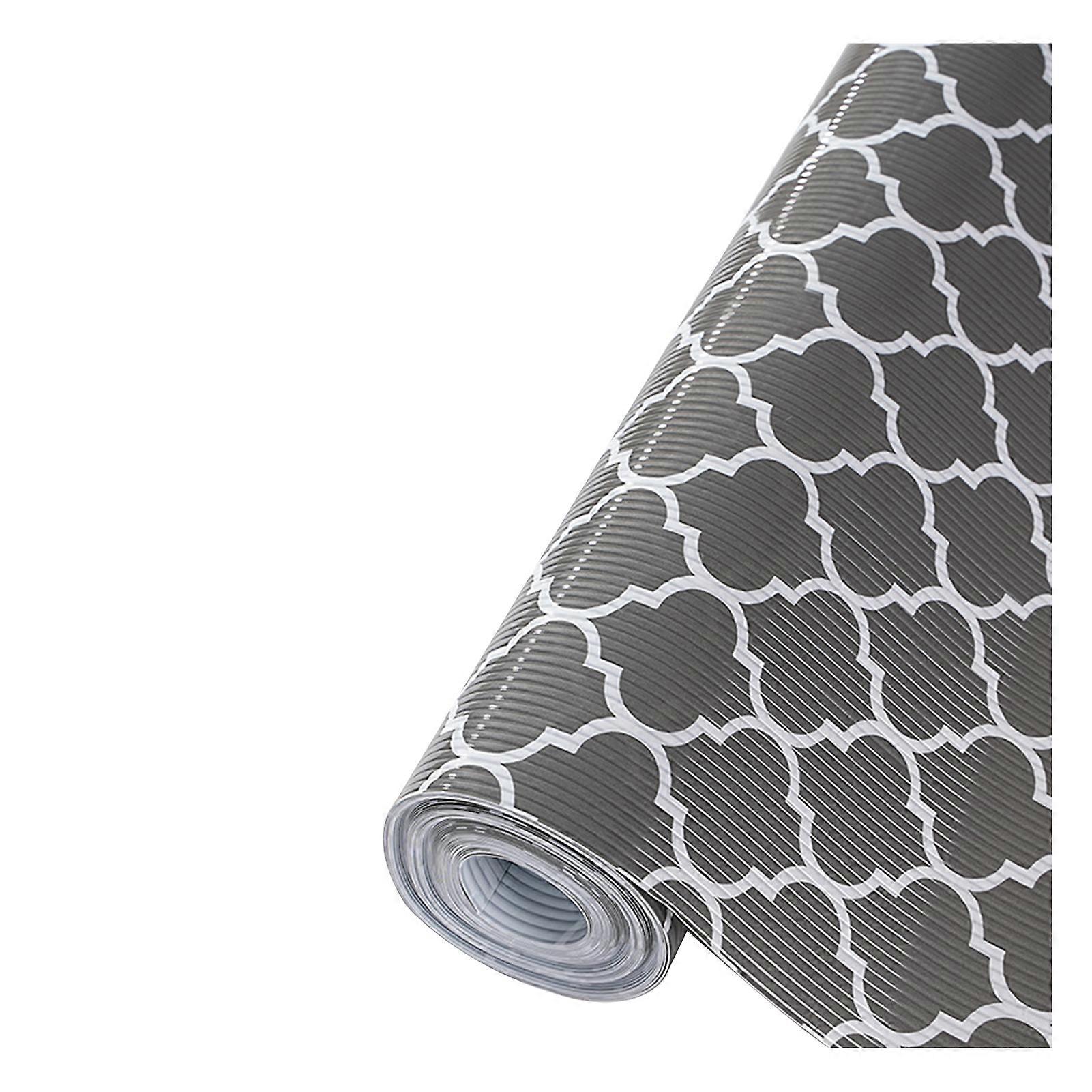 Waterproof Shelf Liners for Kitchen Cabinet Drawer Non-Adhesive Non-Slip Kitchen Shelf Liners Shelf Paper Double Protection Design Cupboard Mat