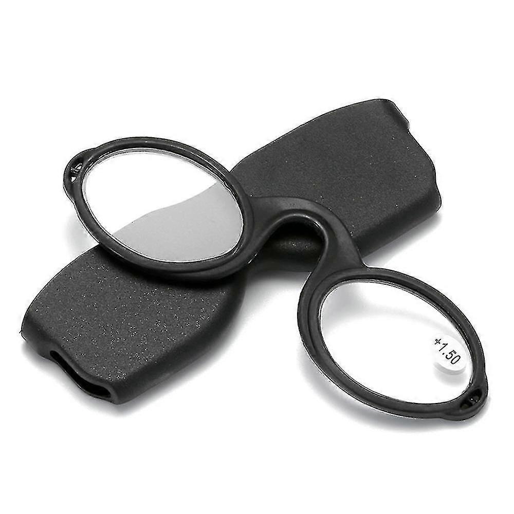 Silikon Burun Klipsi Okuma Gözlükleri Mini Köpük Kadın Burun Gözlüğü Erkekler Taşınabilir