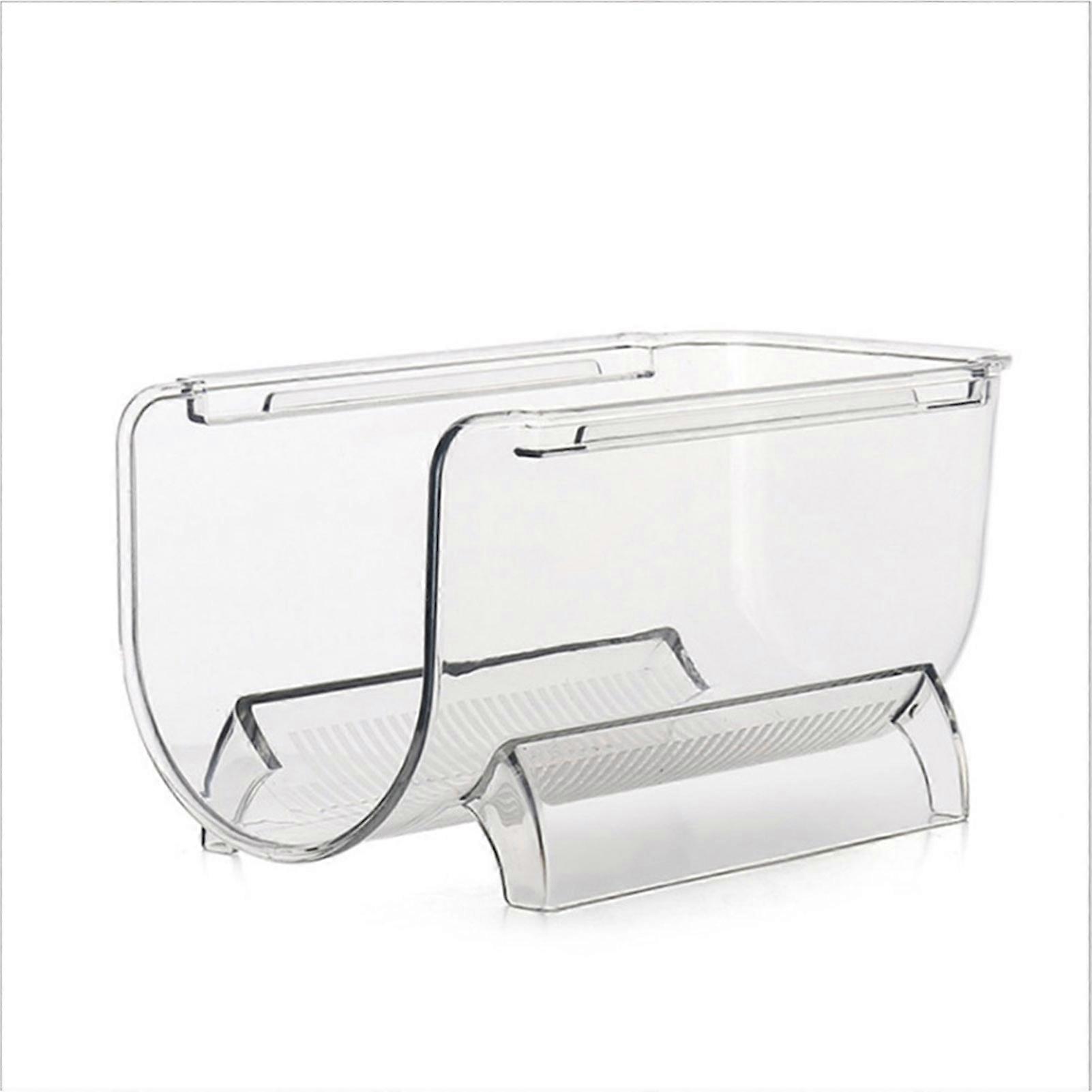 Freestanding Wine Rack Clear PET Stackable Display and Storage Organizer