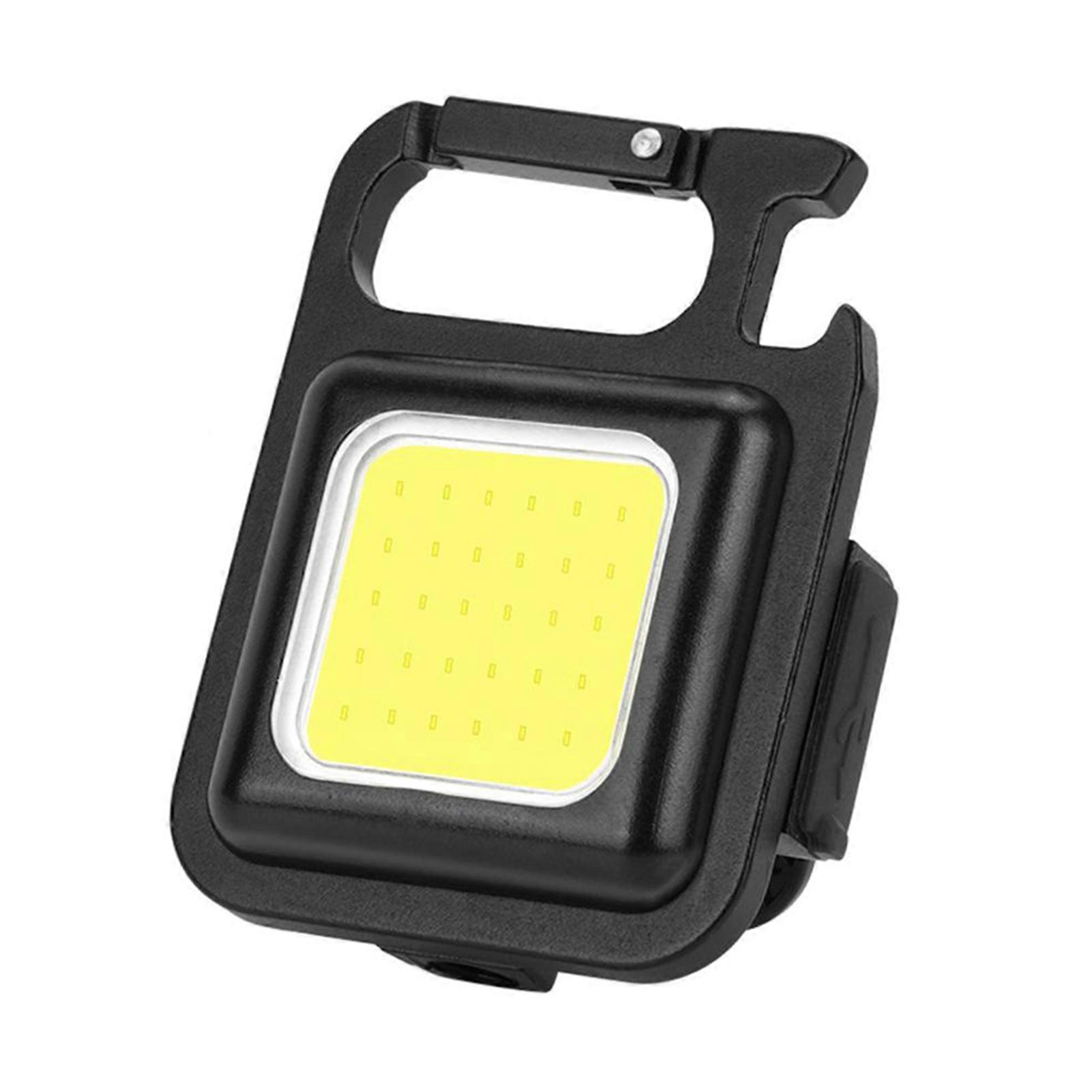 Portable Mini Keychain Working Light Multifunctional Rechargeable Camping Lamp
