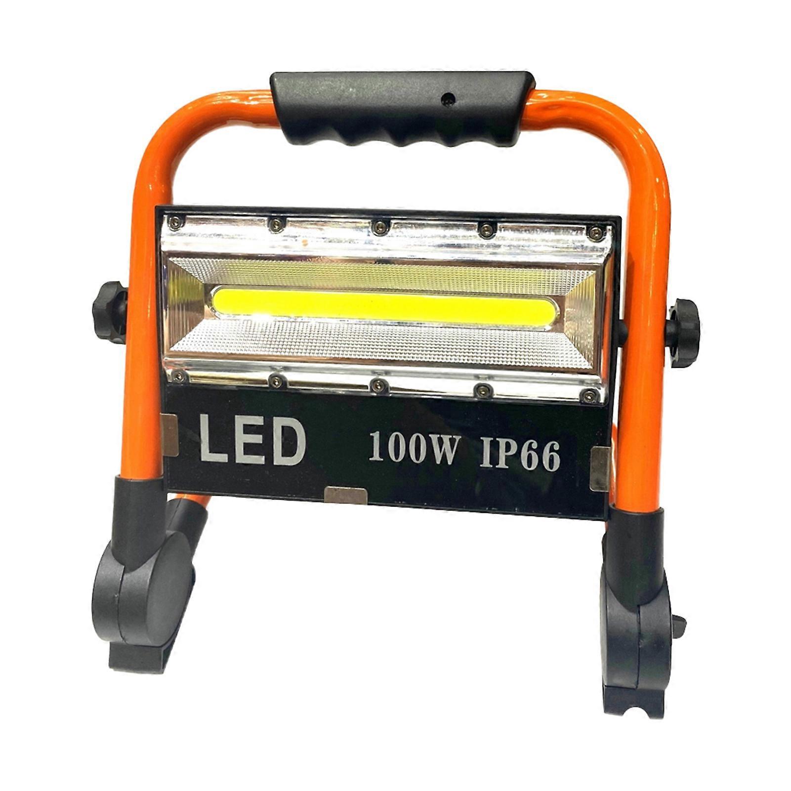 Rechargeable High Power Search Light Adjustable Angle Camping Garage Light for Storm Outage Emergency Blackout