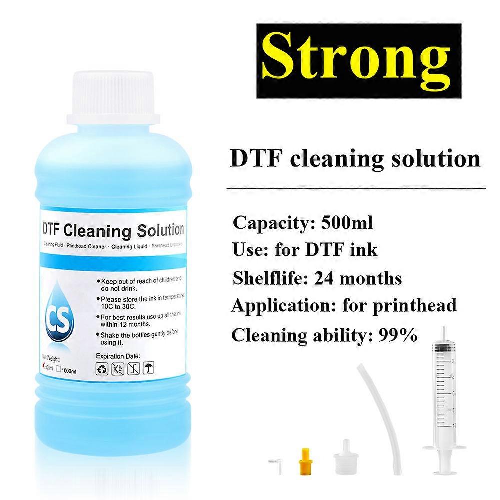 Strong Cleaning 4 volume DTF cleaning Solution for Epson DX4 DX5 DX7 L1800 L805 L800 1390 I3200 DTF ink cleaning Liquid