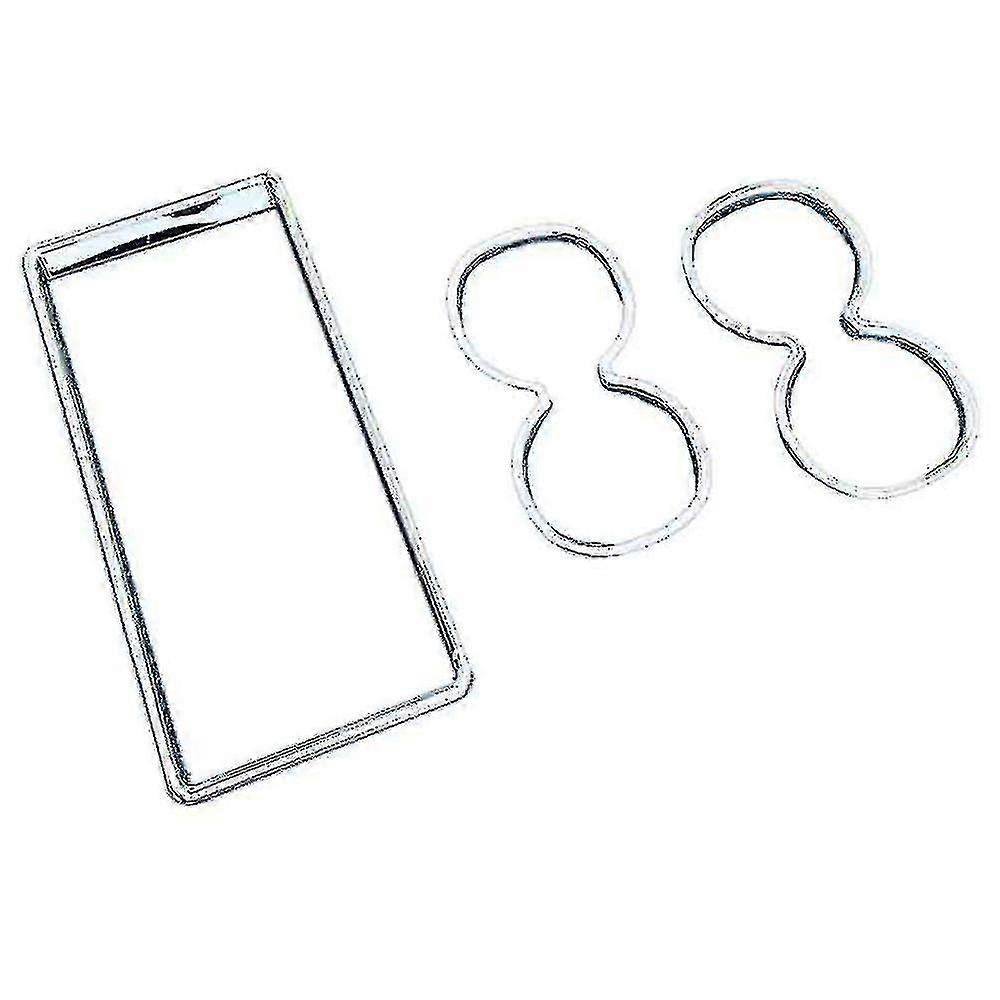 Compatible With Toyota Noah Voxy 90 Center Console Water Cup Holder Bright Silver