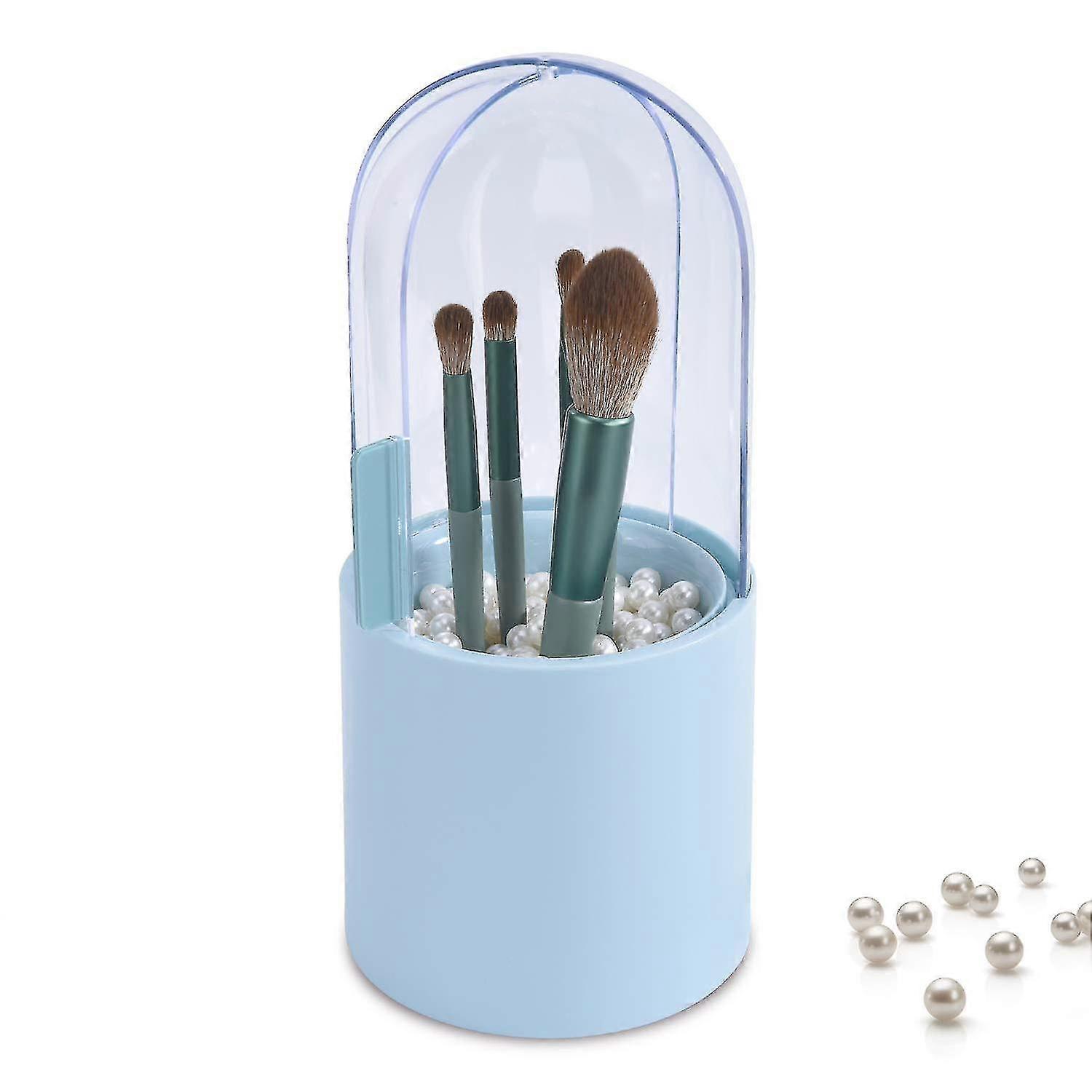 Makeup Brush Holder Covered Makeup Brushes Case Large Capacity Brushes