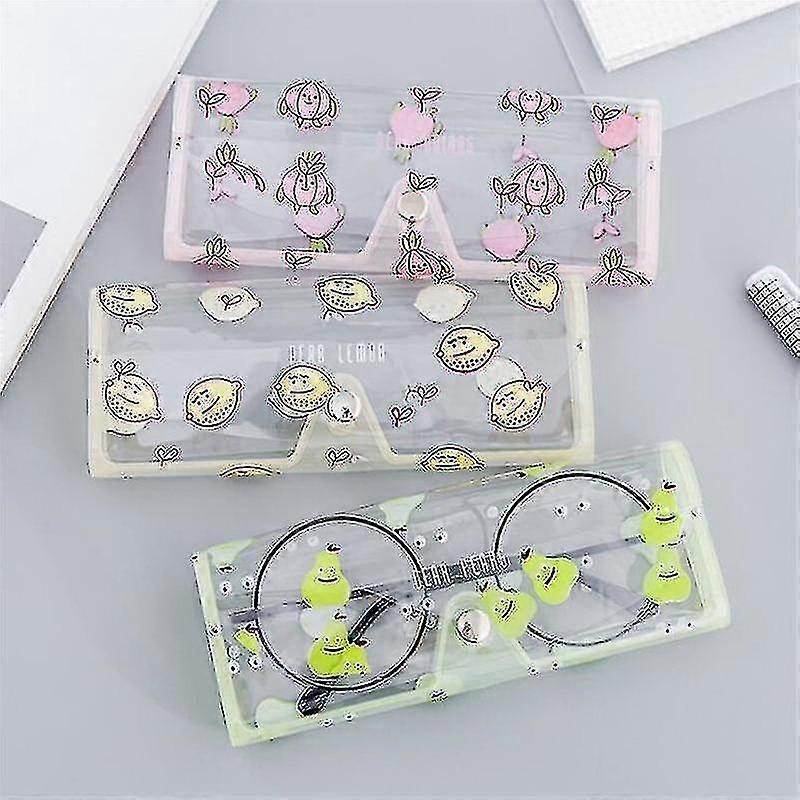 Eyewear Cases Holders Transparent Pvc Eye Glasses Protection Case