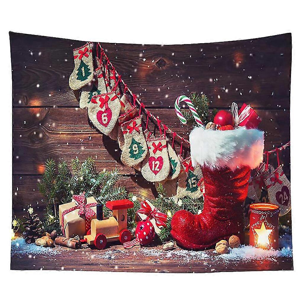 Roupa de fundo do quarto de natal