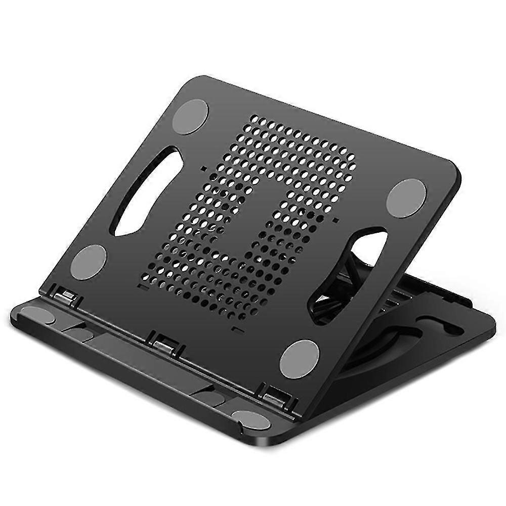 Laptop Stand Computer Desktop Heightened Plastic Bracket Cooling Folding Storage Base 360 Degree Ro