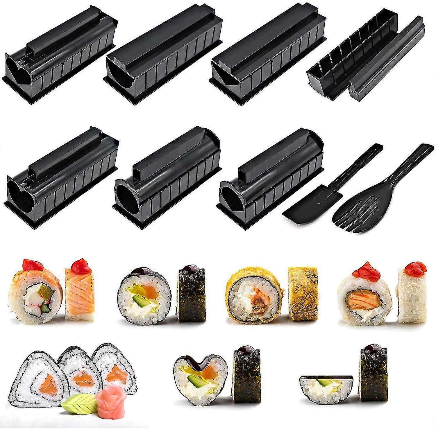 Sushi Making Tool Kit, A Complete Kitchen Cooking Tool, Suitable For Beginners In Sushi
