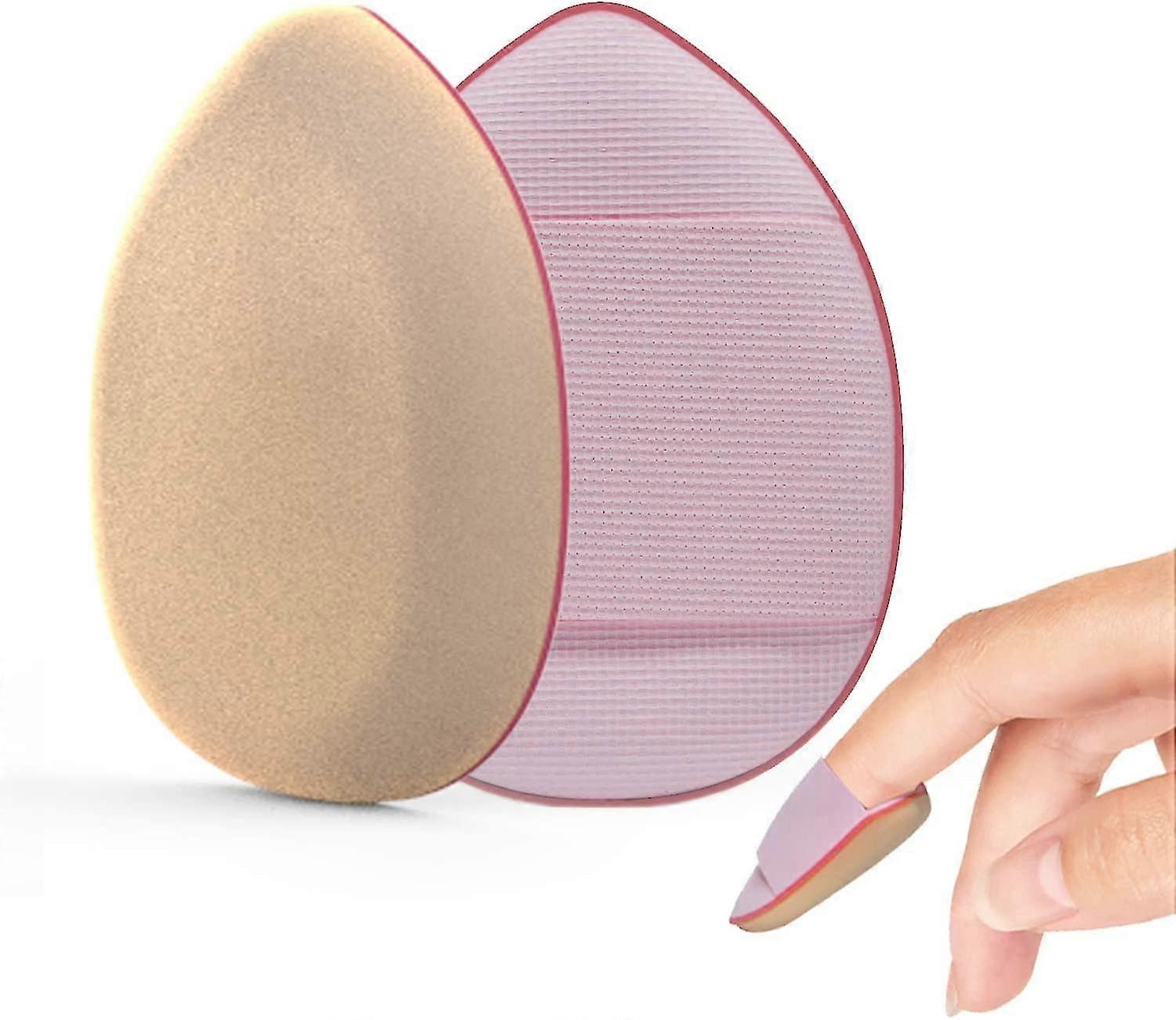 Mini Finger Make-up Foundation Spongespink5pcs