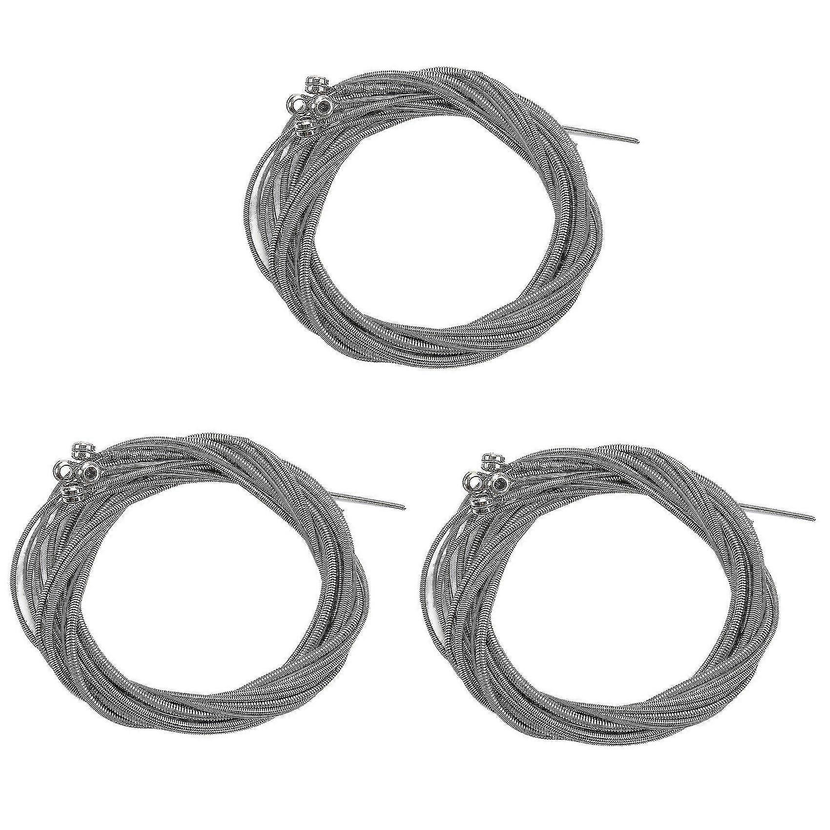 4 st rostfria basträngar till basgitarrdelar och tillbehör