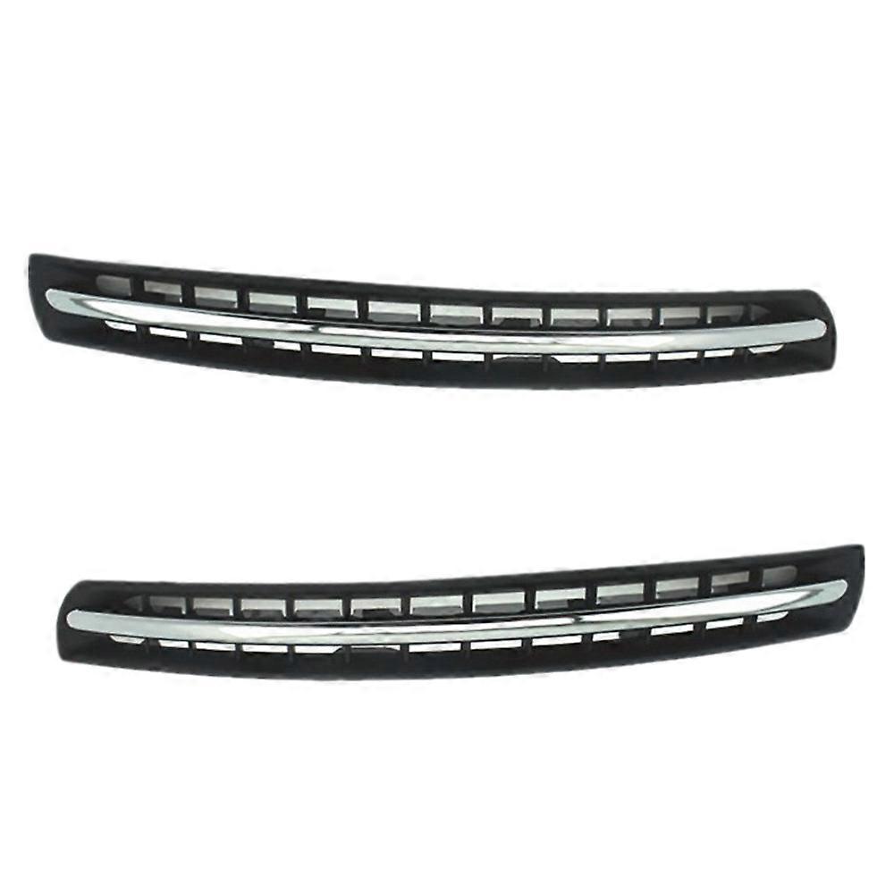 30678953 30678954 Car Left Right Chrome Front Bumper Air Vent Cover Trim Grille Compatible Volvo XC90 2007-2014