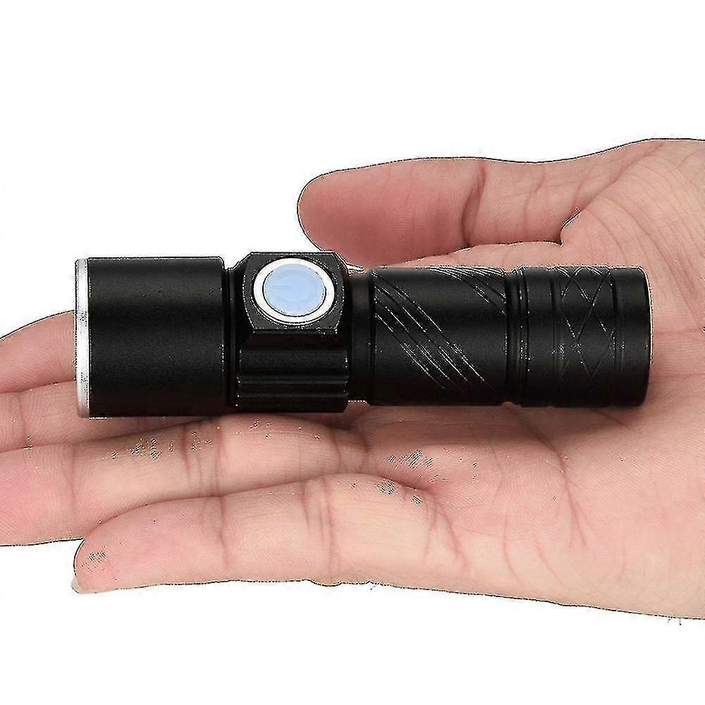 Professional Usb Rechargeable Bicycle Flashlight Led Bike Waterproof