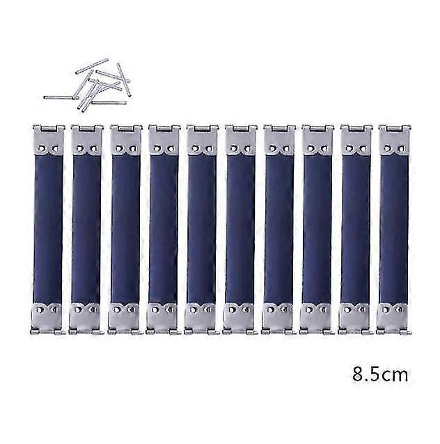 15x Purse Or Glasses Case Flex Frame Internal Flex Spring Clip Silver 8.5cm