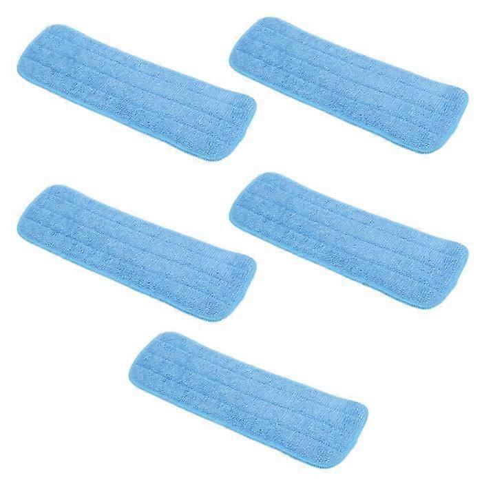 Mop Cloth 5pcs Microfiber Flat Mop Pad Mop Cleaning Cloth Replacement for 14x41cm