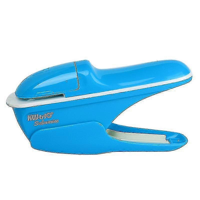 Submarine Stapleless Stapler, Environmental Protection Staple Free Stapler (white)