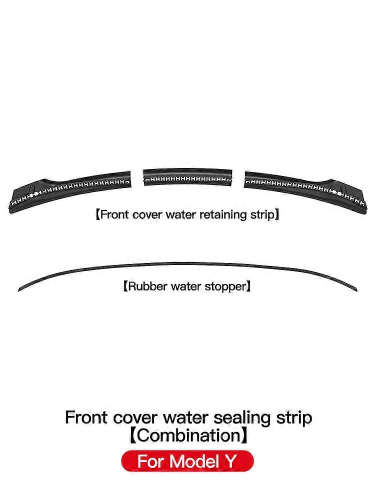 כיסוי מארז עמיד למים YZ עבור רצועת מים של Tesla עבור Tesla Model 3 Y כניסת אוויר כיסוי מגן אביזרי שינוי