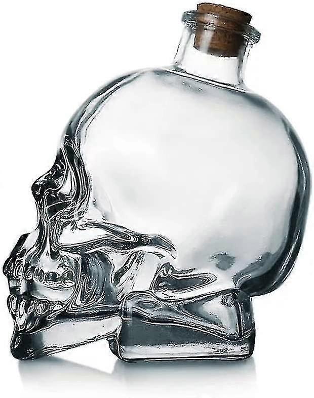 Garrafa de uísque de vidro sem chumbo do decanter com rolha de rolha