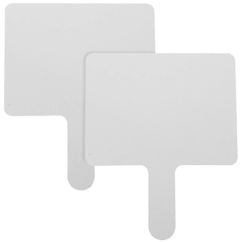 2 Pcs Mini Whiteboards - Dry Wipe Board for Students, Nursery Tags