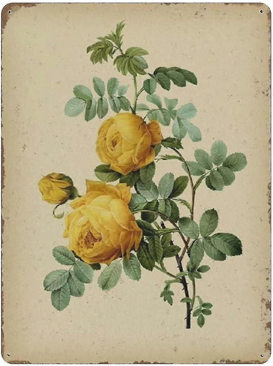 Rise And Shine Golden Girl Placa de Lata de Menina Negra Decoração de Metal 8x12 Polegadas OU 12x16 Polegadas Modo 1968