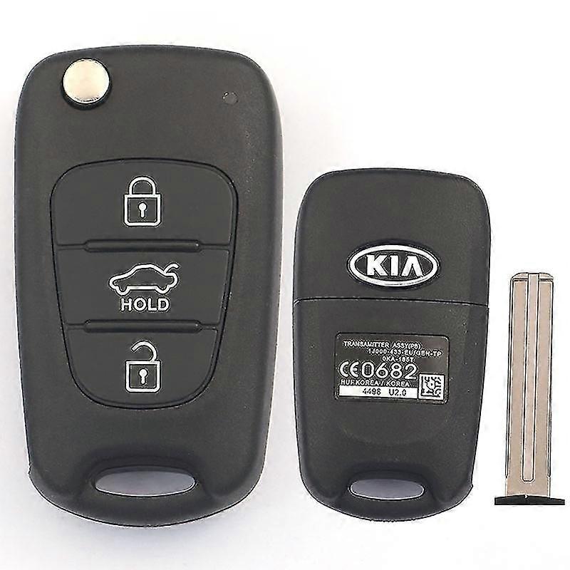 Remote Control Key Shell Kia - New Gatorade Inside Milling