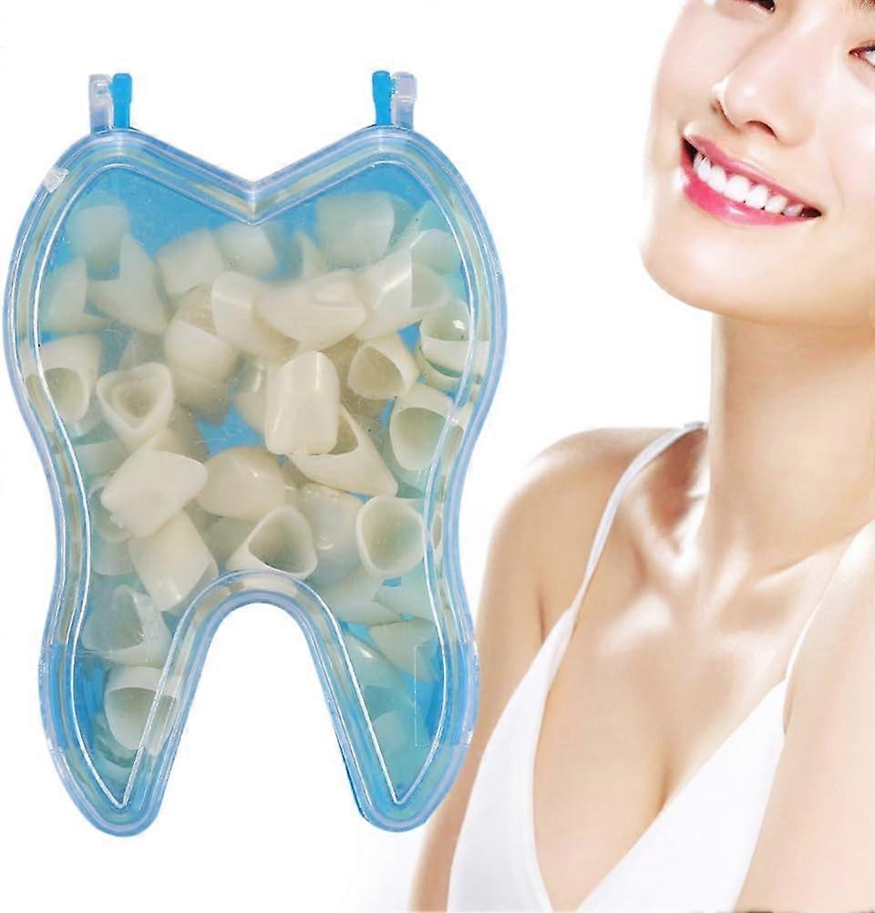 50Pcs Teeth Crown, 2Types Temporary Resistable Crown of Teeth with Different