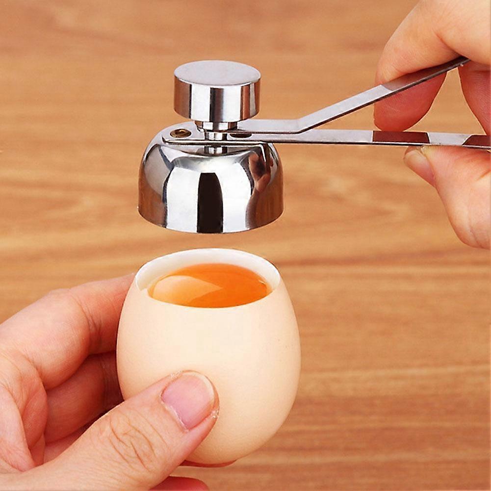 Metal Eggshell Cutter Egg Opener Shell Opener Steel Boiled Egg Creative Egg Shell Opener Kitchen Tool