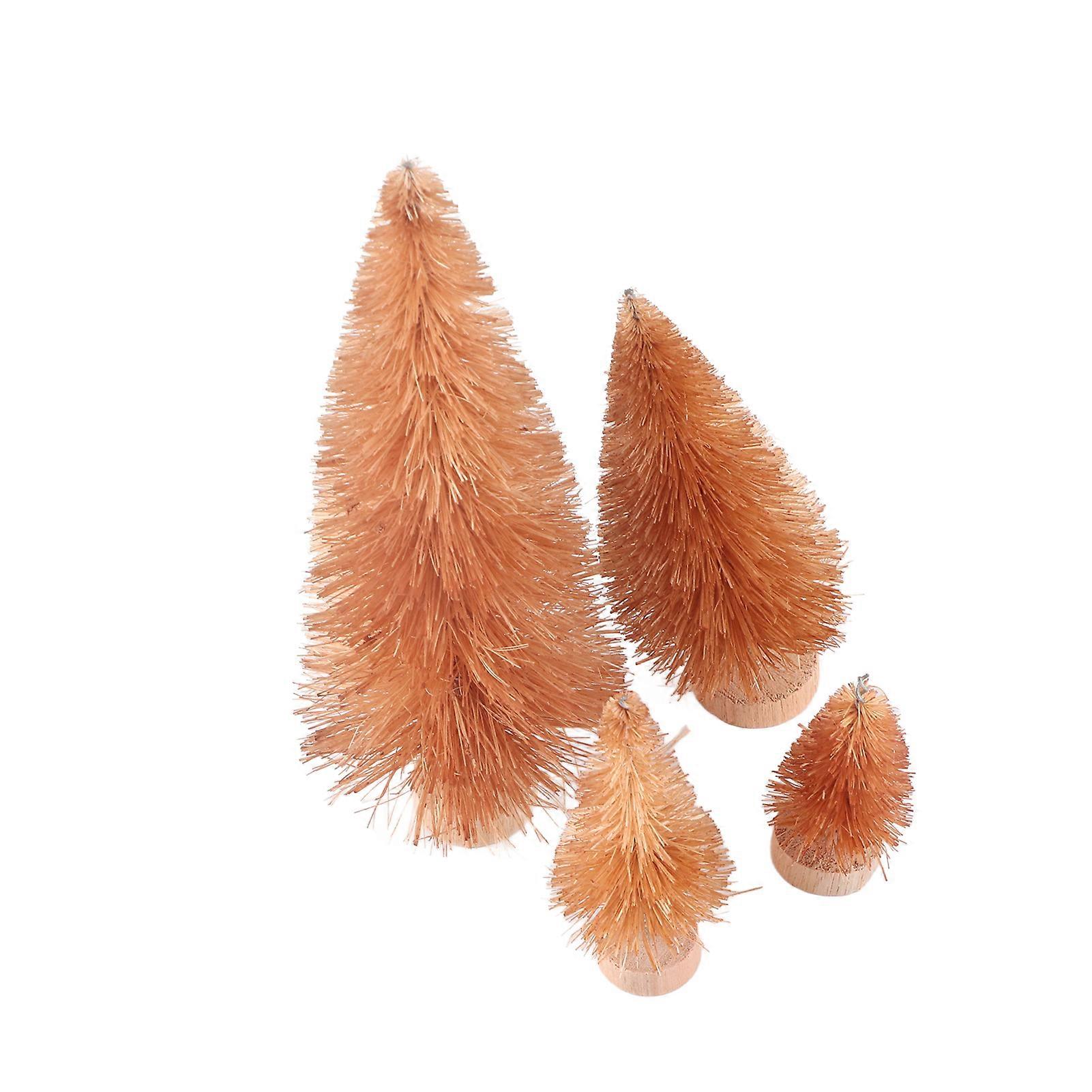 Mini Artificial Christmas Trees - Festive Holiday Decor for Small Spaces