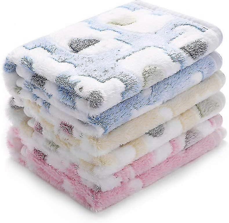 Ultra-soft Plush Blanket For Dog / Cat 3 Pieces Elephant Medium (76*52cm)