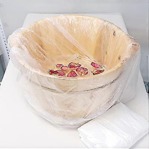 170pcs Transparent Disposable Liners for Portable Bathtub Spa Pedicure Foot Tub