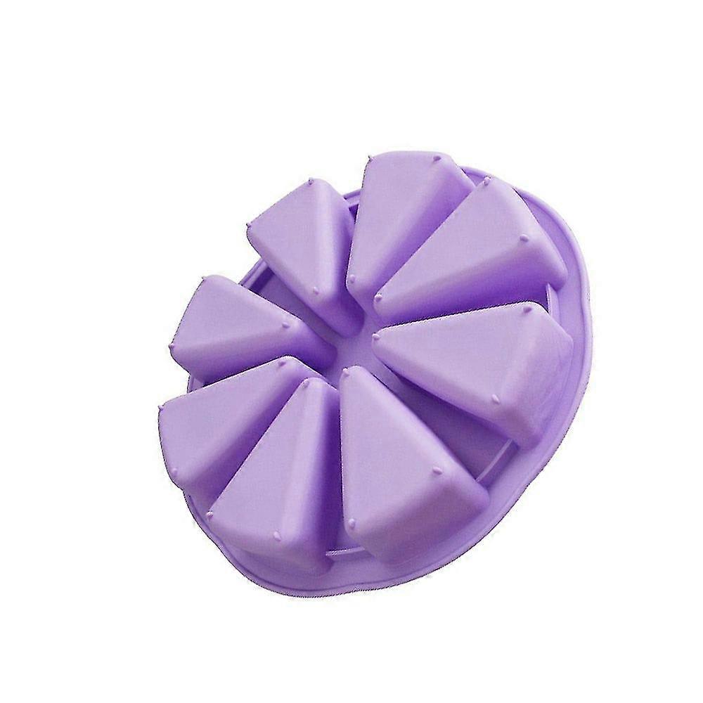 8 Hole Orange Cake Mold Purple