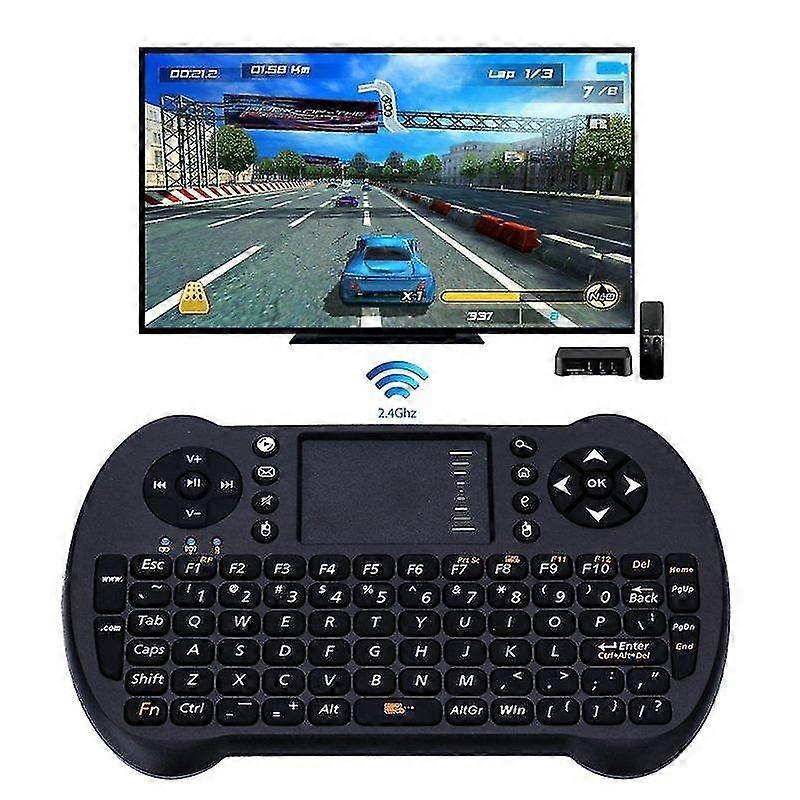 S501 2.4g Wireless Keyboard With Touchpad Mouse Game Held For Android Tv Box/xbox 360/windows Pc
