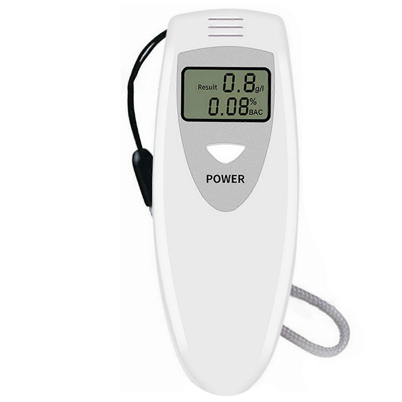 Breathalyzer Test Breath Tester Digital Tester Detector Fast Accurate Breath Analyzer With LCD Display Essentials For Driving